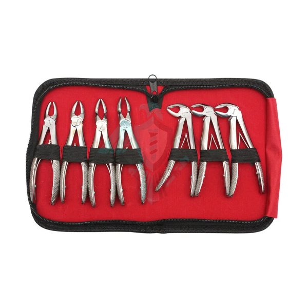 Dental Forceps Children's Tooth Extraction Pliers Kit Orthodontic Dental Surgical Instrument