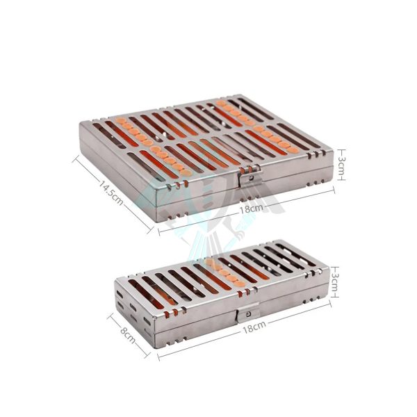 Dental Sterilization Instrument Tray Cassette Holders Rack Tray Box
