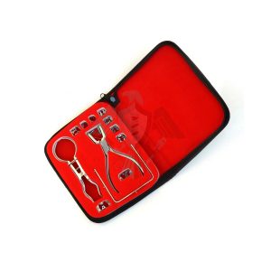 New Rubber Dam Starter Kit of 12 Pcs with Frame Punch Clamps Dental Instruments